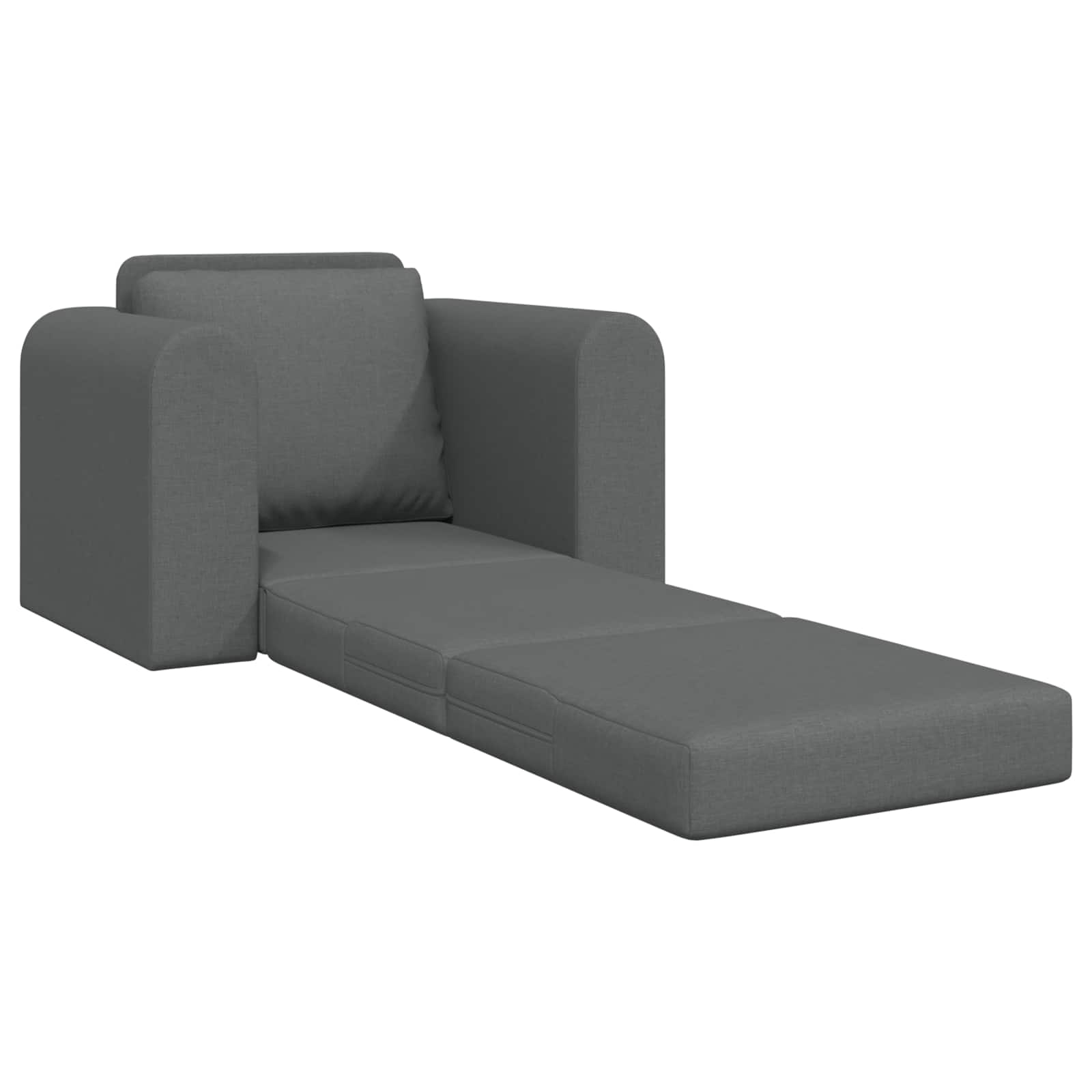 Schlafsofa Dunkelgrau 98 x 71 x 83 cm Stoff