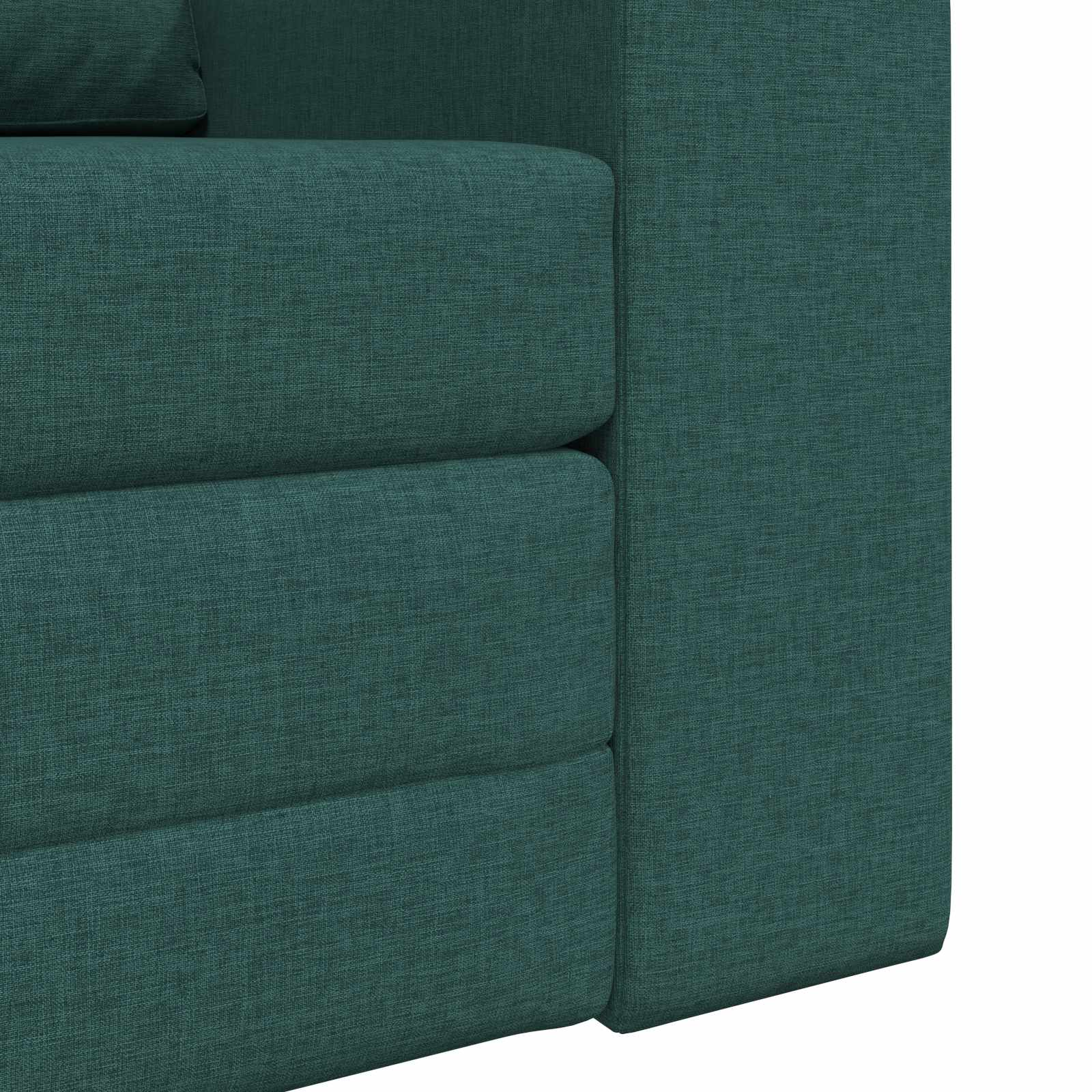 Schlafsofa Dunkelgrün 98 x 71 x 83 cm Stoff