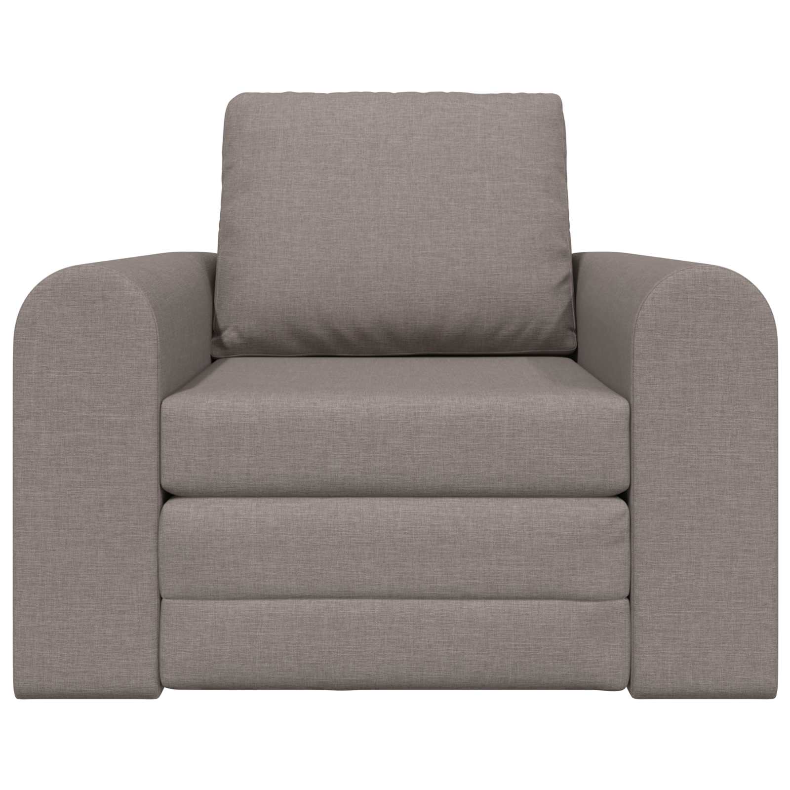 Schlafsofa Taupe 98 x 71 x 83 cm Stoff