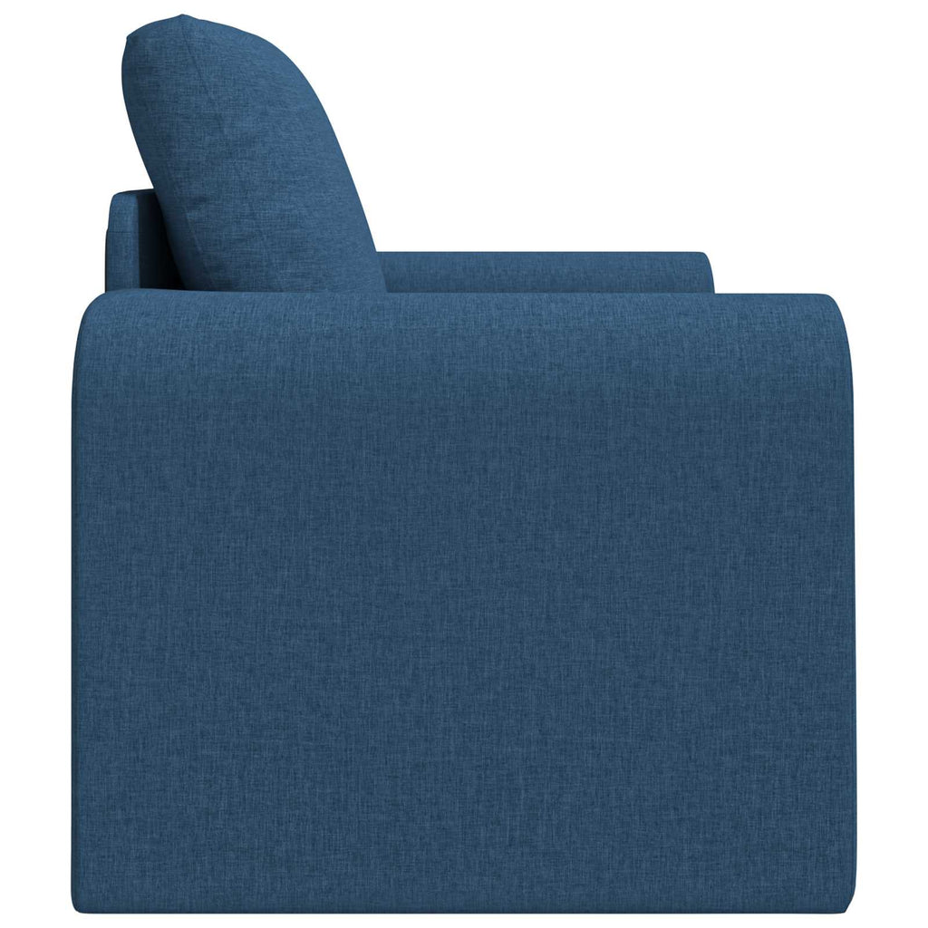 Schlafsofa Blau 98 x 71 x 83 cm Stoff