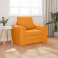 Schlafsofa Dunkelgelb 98 x 71 x 83 cm Stoff