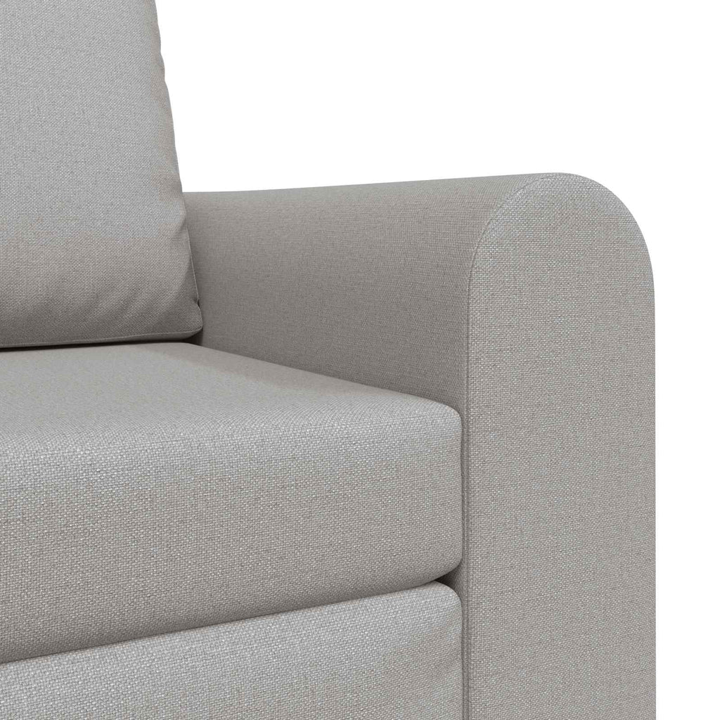 Schlafsofa Wolkengrau 98 x 71 x 83 cm Stoff