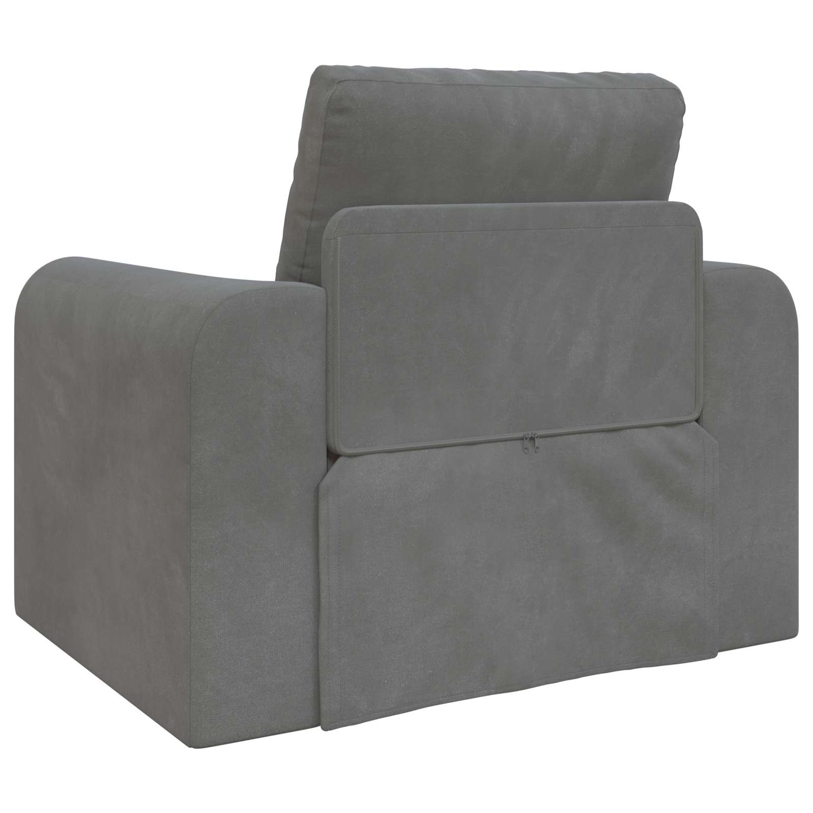 Schlafsofa Dunkelgrau 98 x 71 x 83 cm Samt