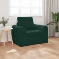 Schlafsofa Dunkelgrün 98 x 71 x 83 cm Samt