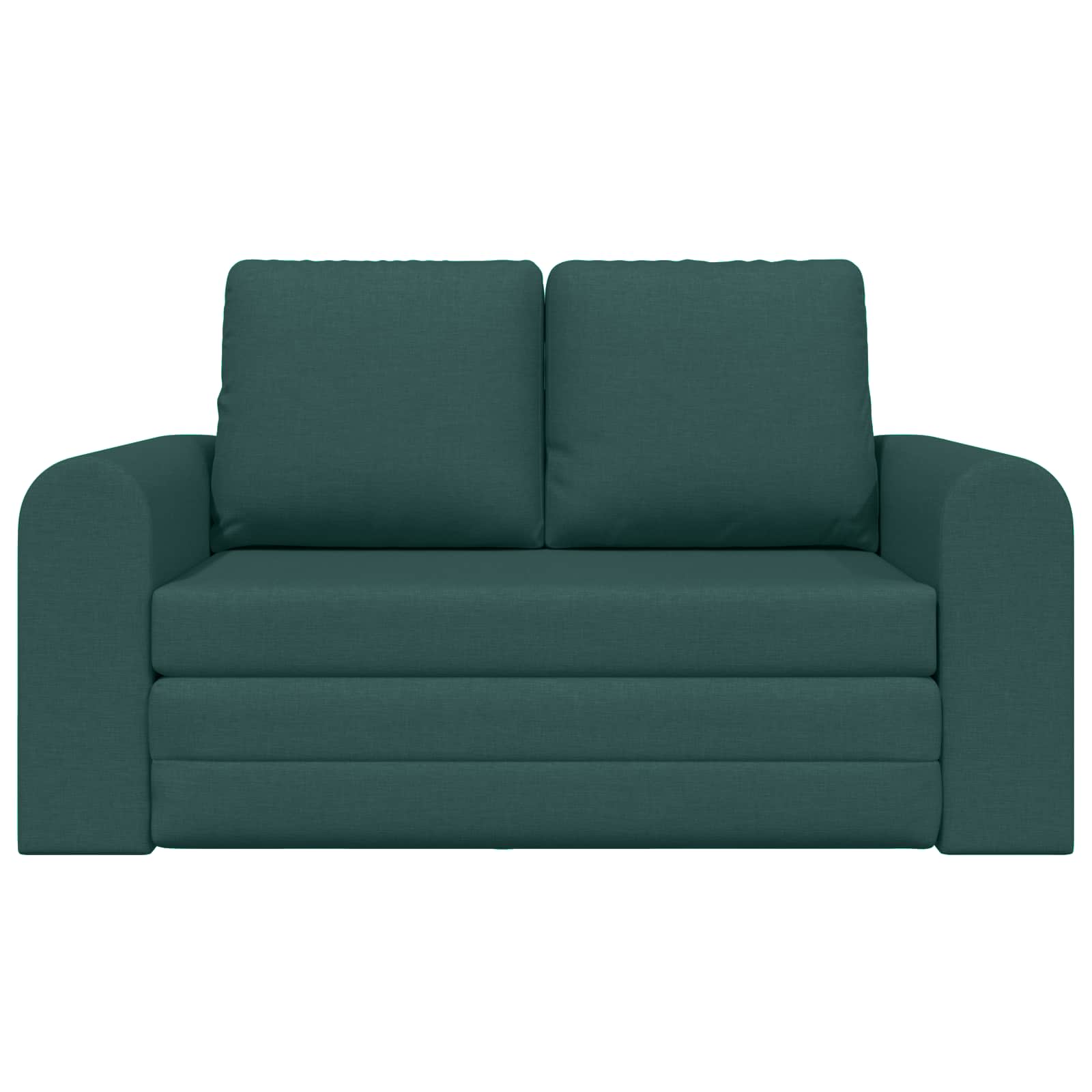 Schlafsofa 60cm Dunkelgrün Stoff