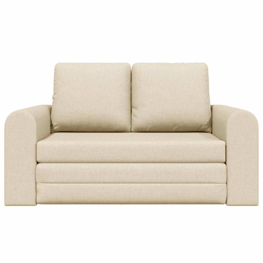 Schlafsofa 60cm Creme Stoff
