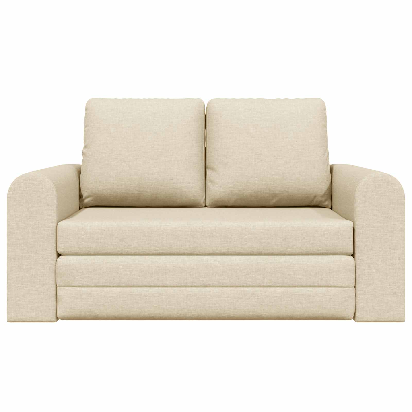 Schlafsofa 60cm Creme Stoff