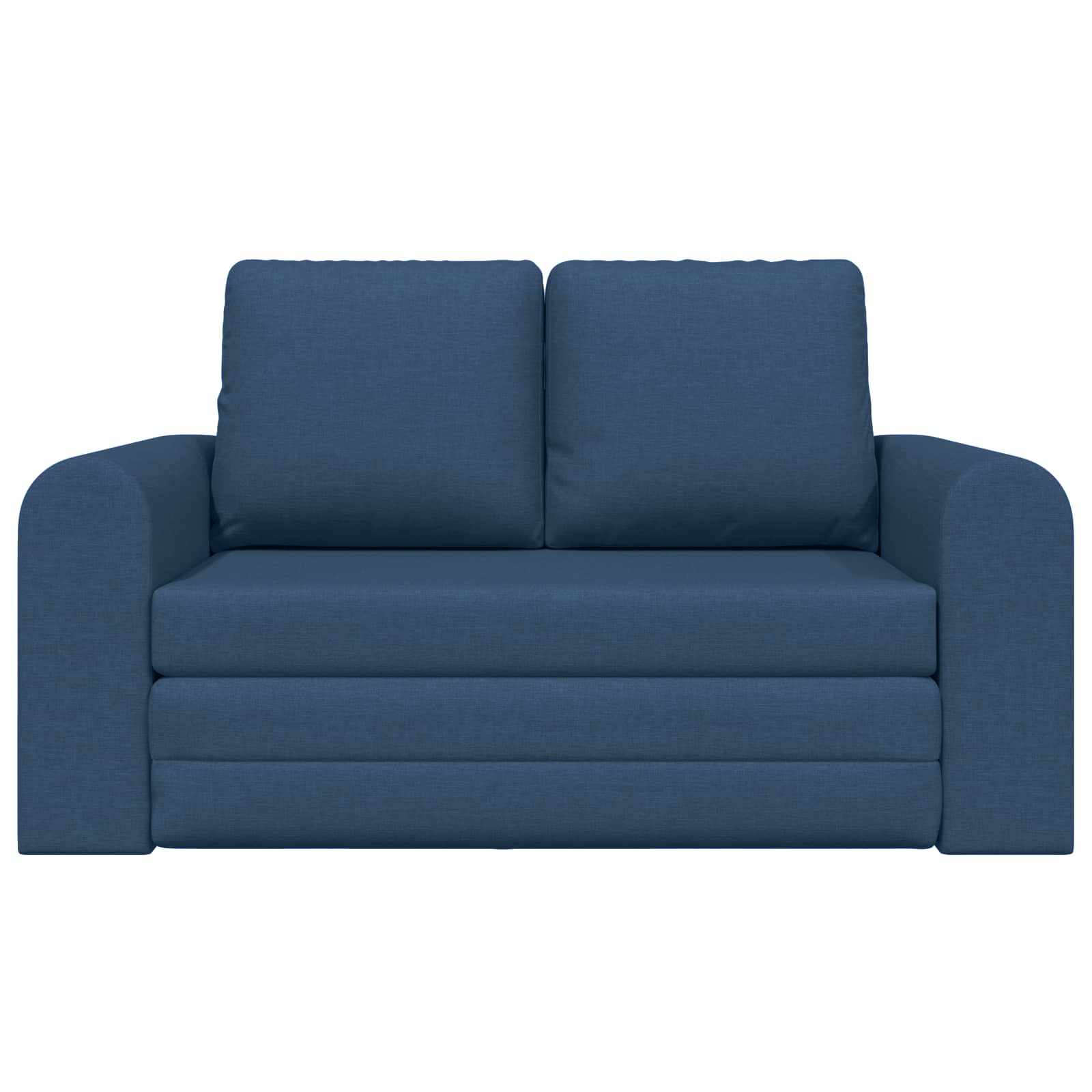 Schlafsofa 60cm Blau Stoff