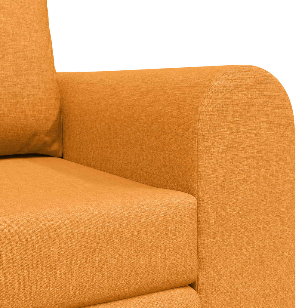 Schlafsofa 60cm Dunkelgelb Stoff