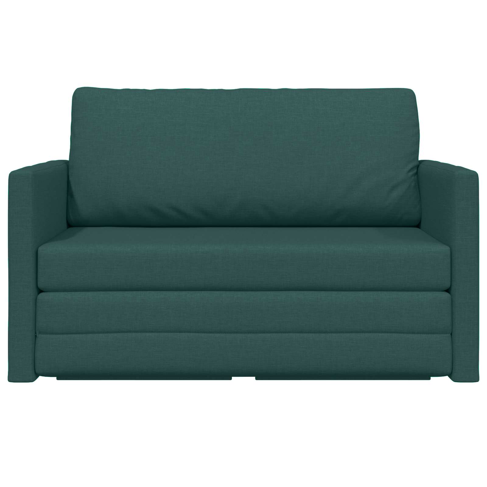 Schlafsofa 110cm Dunkelgrün Stoff