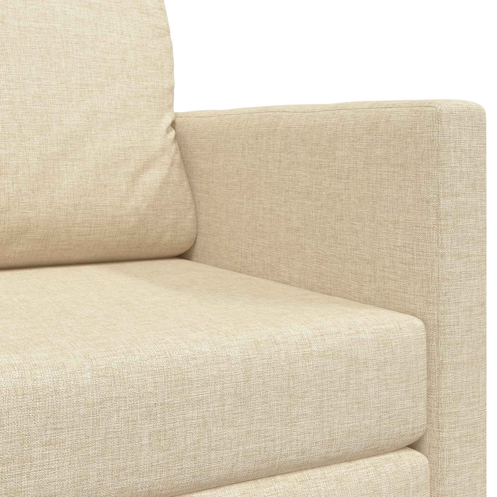 Schlafsofa 110cm Creme Stoff
