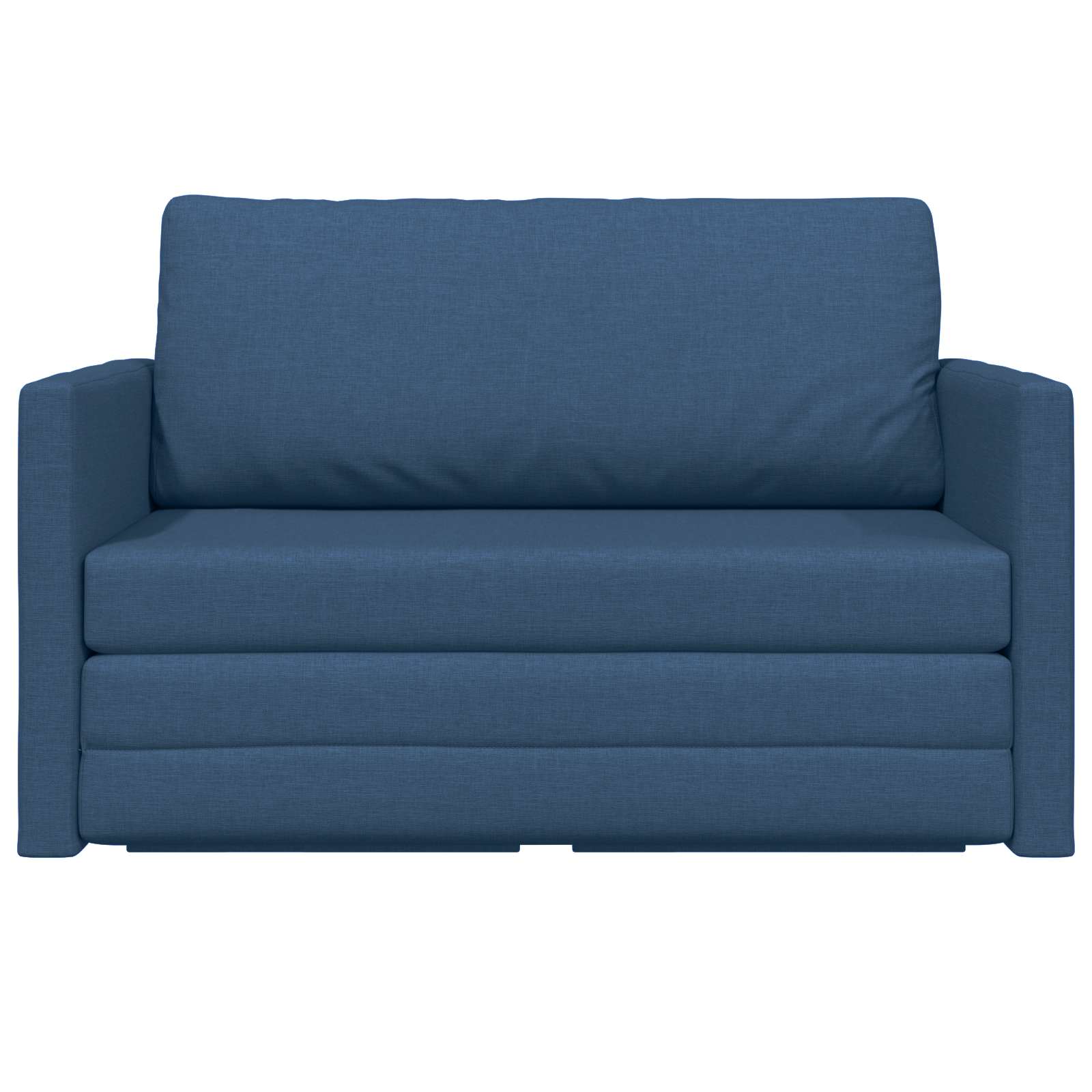 Schlafsofa 110cm Blau Stoff