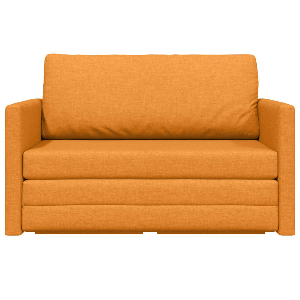 Schlafsofa 110cm Dunkelgelb Stoff