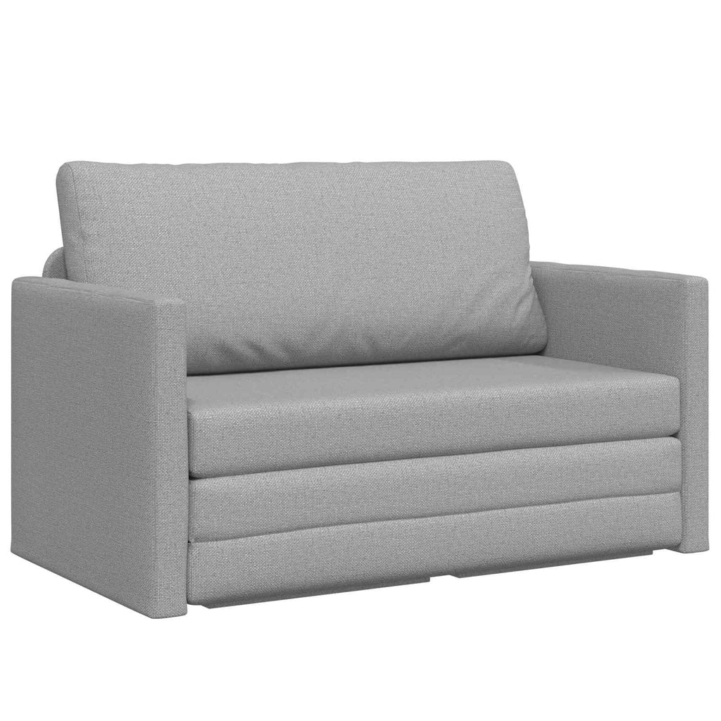 Schlafsofa Wolkengrau 124 x 71 x 78 cm Stoff