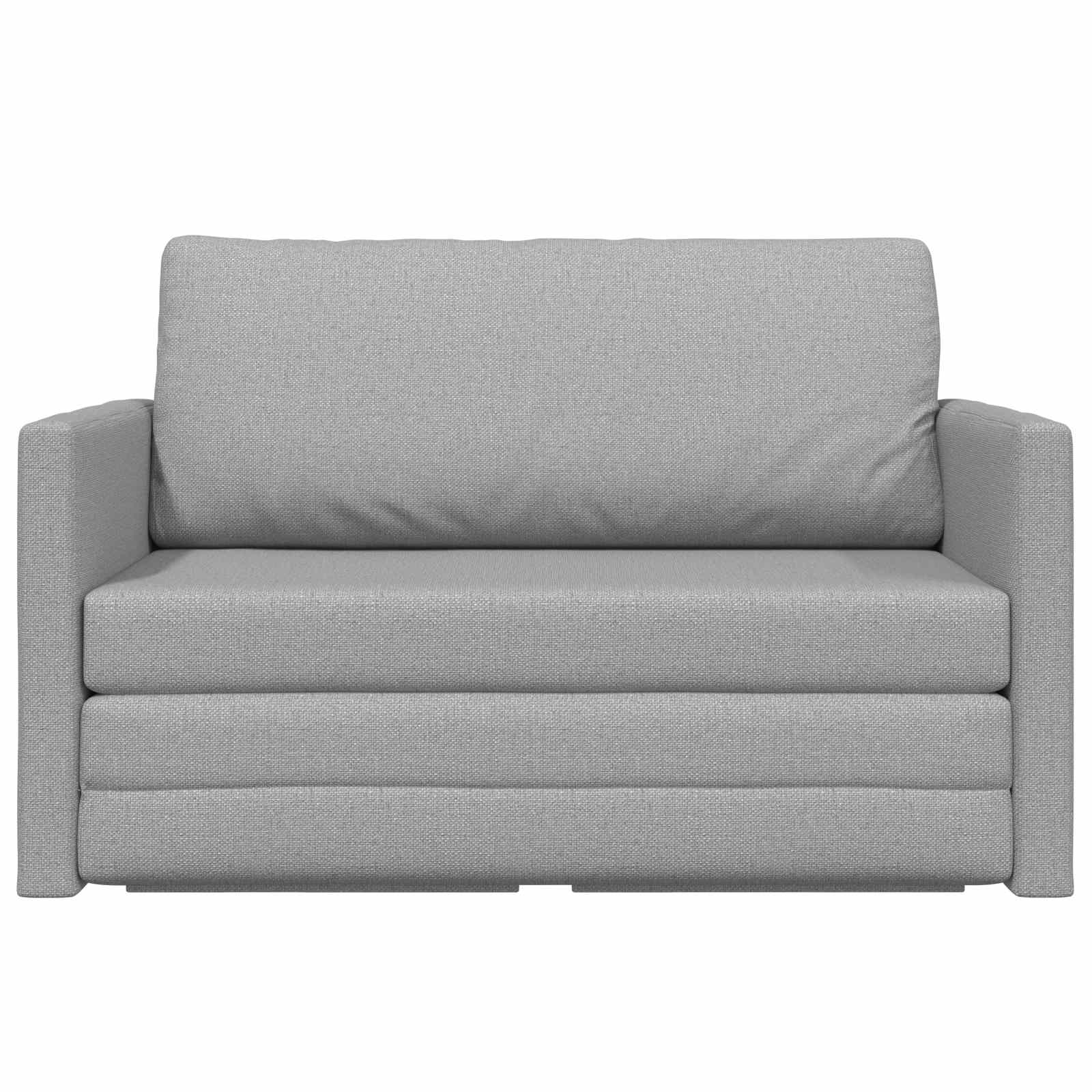 Schlafsofa Wolkengrau 124 x 71 x 78 cm Stoff