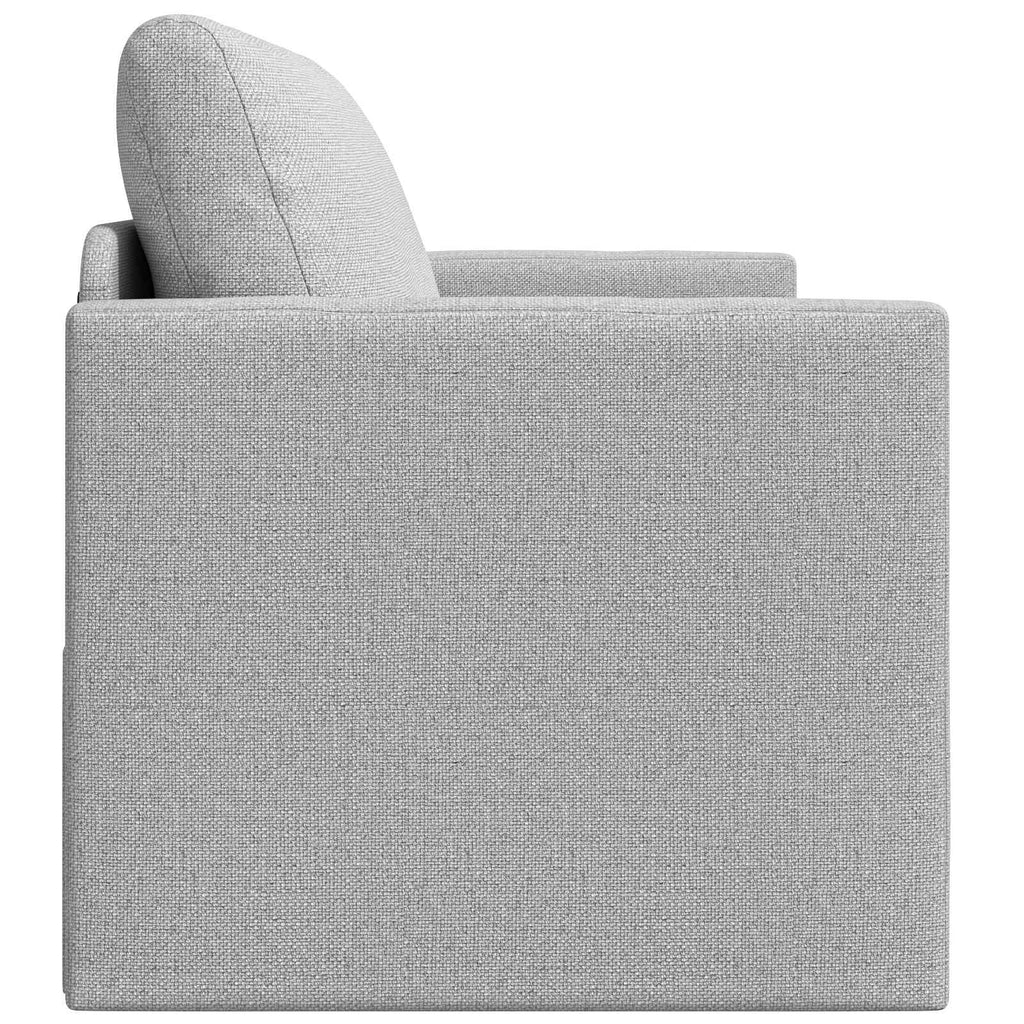 Schlafsofa Wolkengrau 124 x 71 x 78 cm Stoff