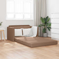 Schlafsofa Cappuccino 124 x 71 x 78 cm Kunstleder