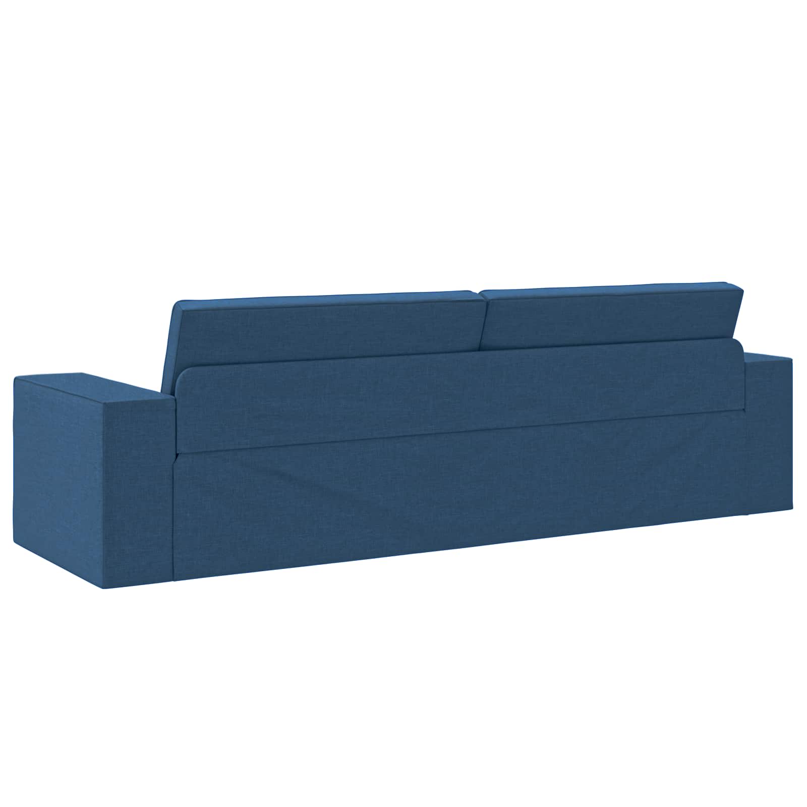 Schlafsofa Marineblau 245 x 78 x 77 cm Stoff