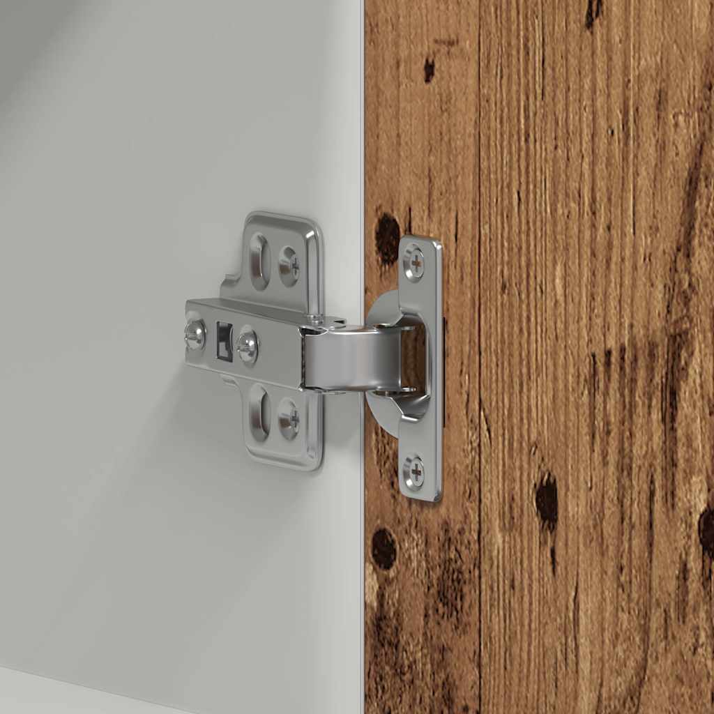 Küchenwandschrank Lyon Altholz-Optik 60x31x60 cm Holzwerkstoff