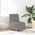Modulares Sofa ohne Armlehnen Beige 55 cm Stoff