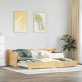 Tagesbett Ausziehbar ohne Matratze IRUN 90x200cm