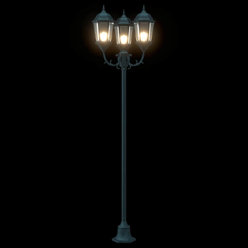 Garten-Licht Vintage gebürstetes Grün 57 x 49 x 241 cm
