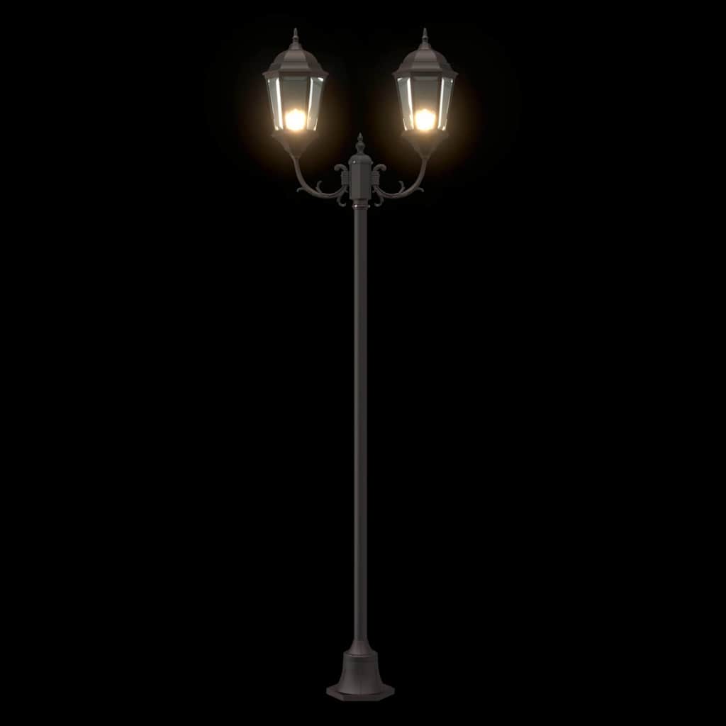 Garten-Licht Bronze 68 x 20 x 235 cm Aluminium und Glas