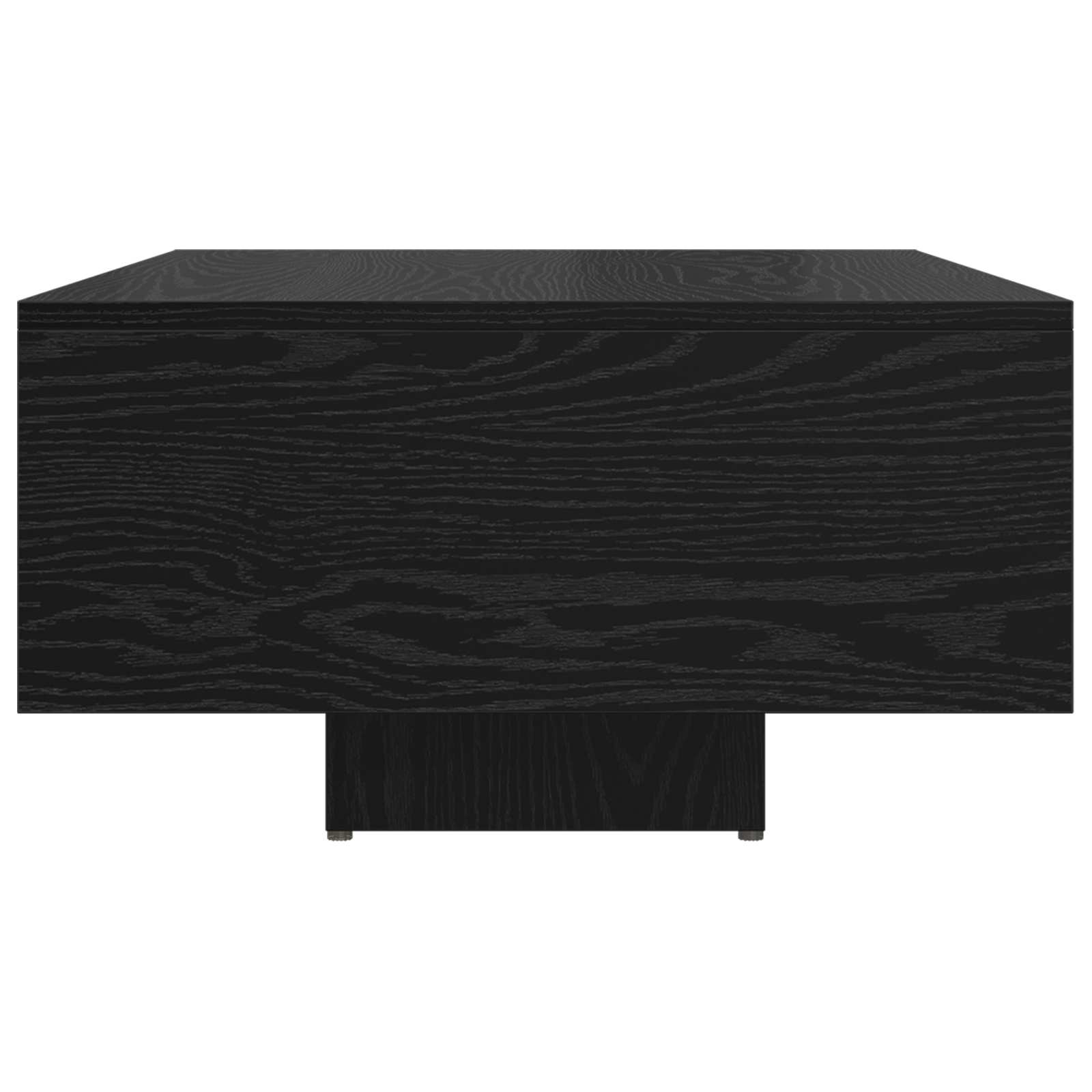 Couchtisch Schwarz Eichen-Optik 85 x 55 x 31 cm