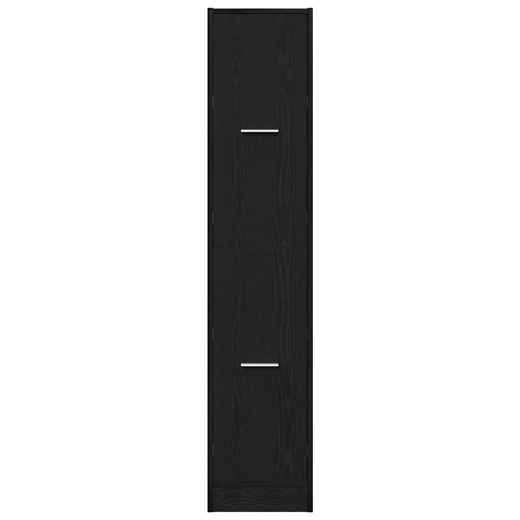 Apothekerschrank Schwarze Eiche 30 x 41 x 144,5 cm Holzwerkstoff