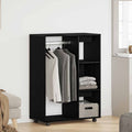 Kleiderschrank Schwarze Eiche 80 x 40 x 110 cm Holzwerkstoff