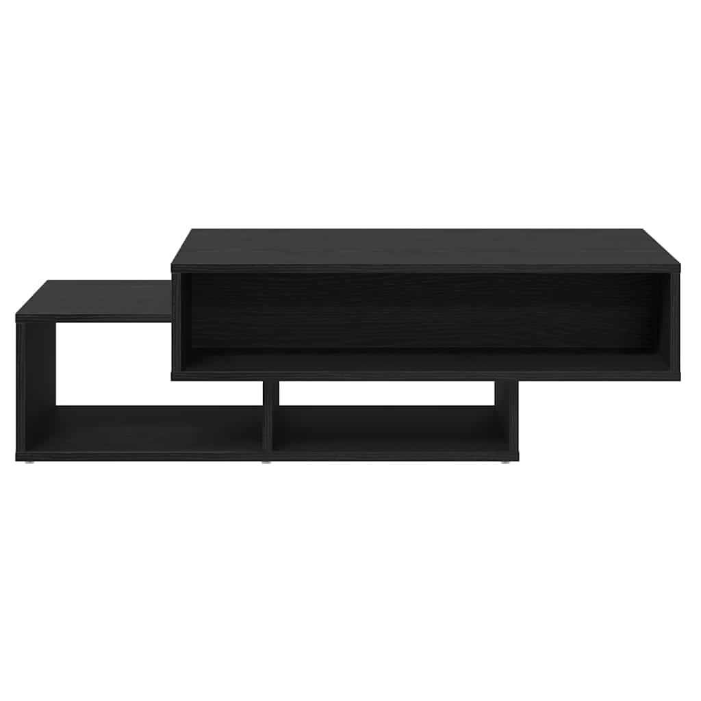 Couchtisch Schwarz Eichen-Optik 105x55x32 cm Holzwerkstoff