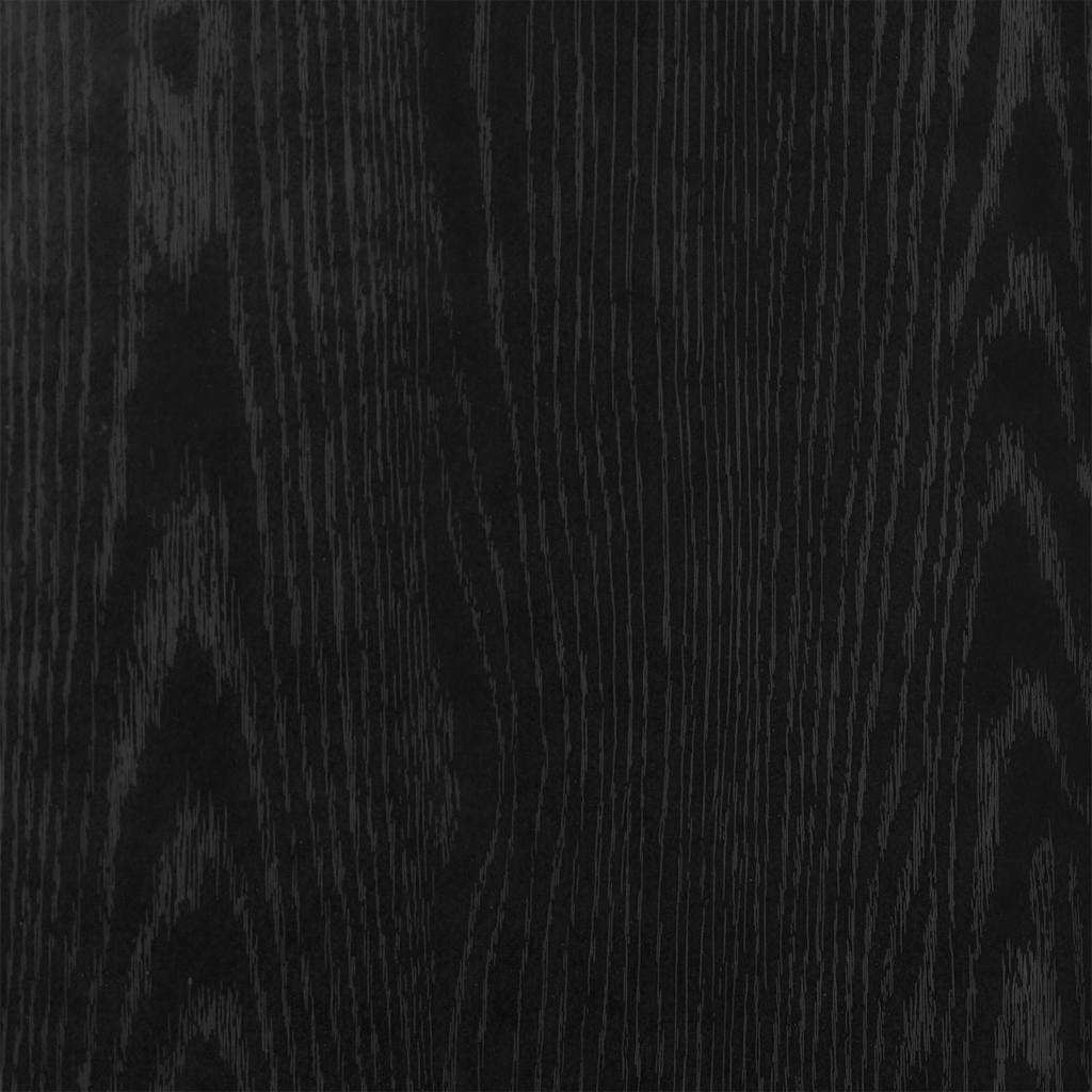 Schuhschrank Schwarz Eichen-Optik 60x35x92 cm Holzwerkstoff