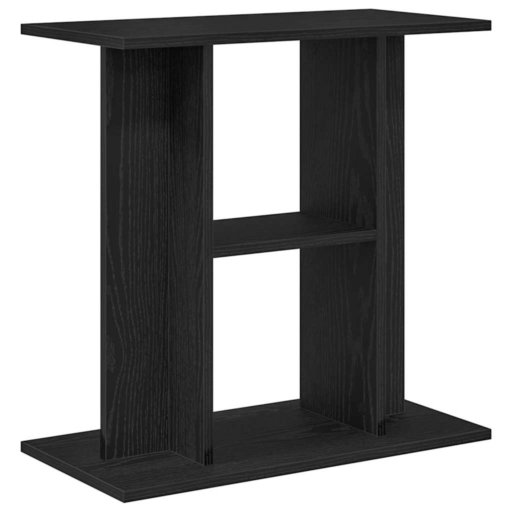 Aquariumständer Schwarze Eiche 60 x 30 x 60 cm Holzwerkstoff