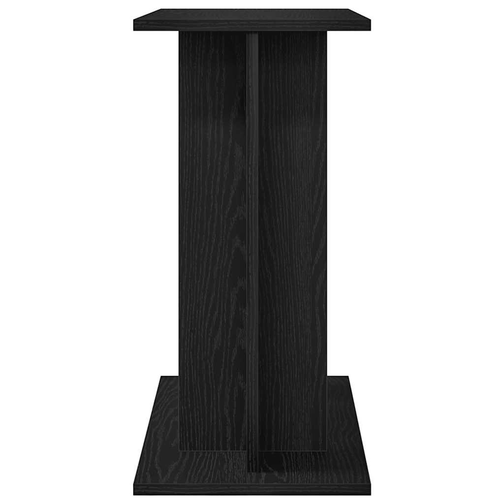 Aquariumständer Schwarze Eiche 60 x 30 x 60 cm Holzwerkstoff