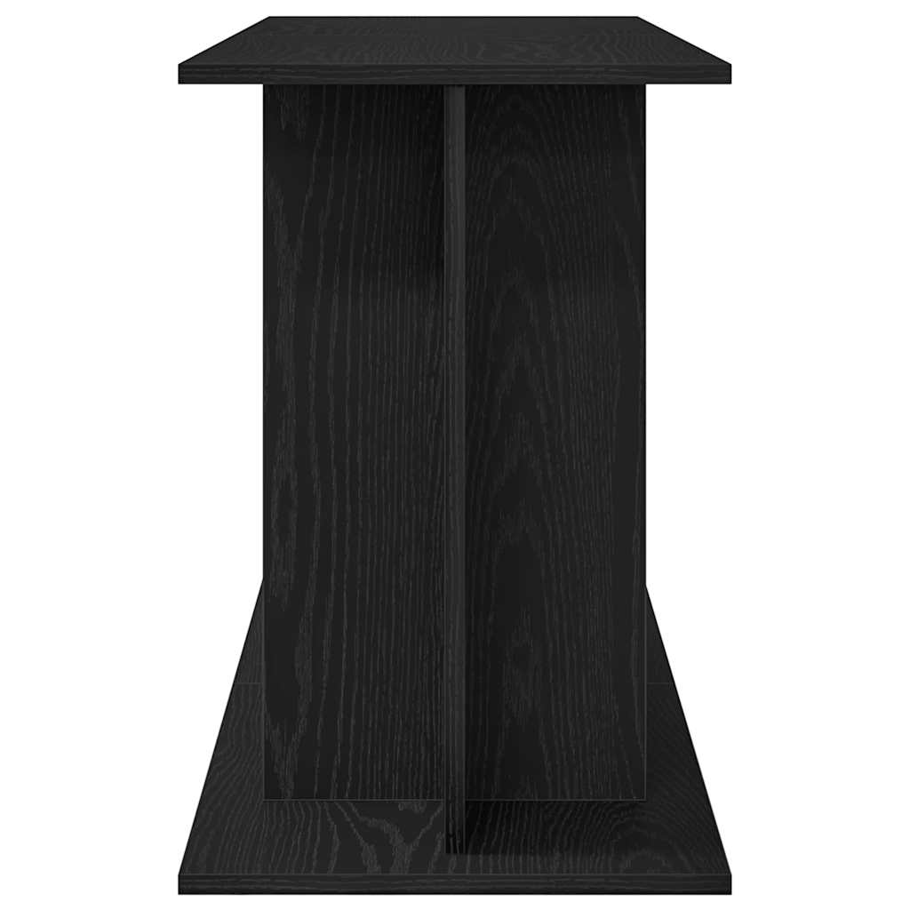 Aquariumständer Schwarze Eiche 120 x 40 x 60 cm Holzwerkstoff