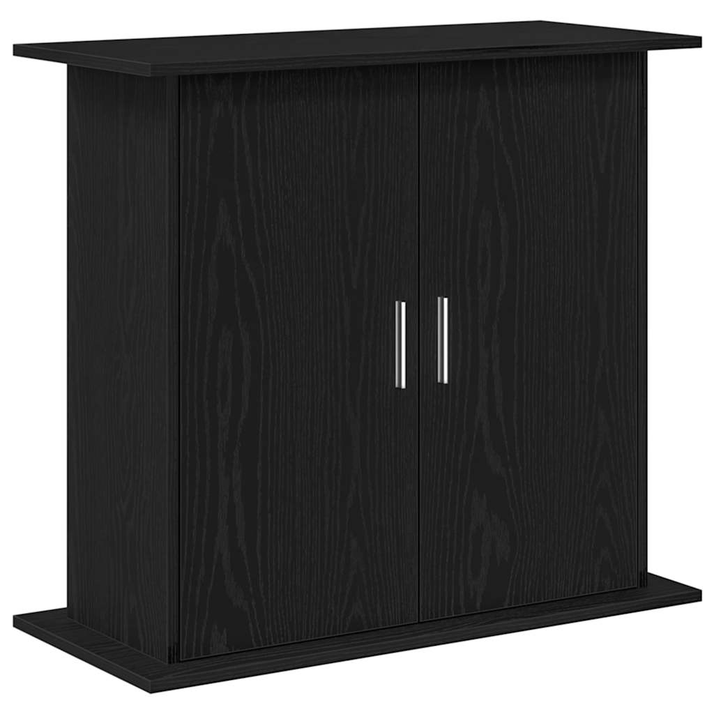 Aquariumständer Schwarze Eiche 81 x 36 x 73 cm Holzwerkstoff