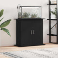 Aquariumständer Schwarze Eiche 81 x 36 x 73 cm Holzwerkstoff