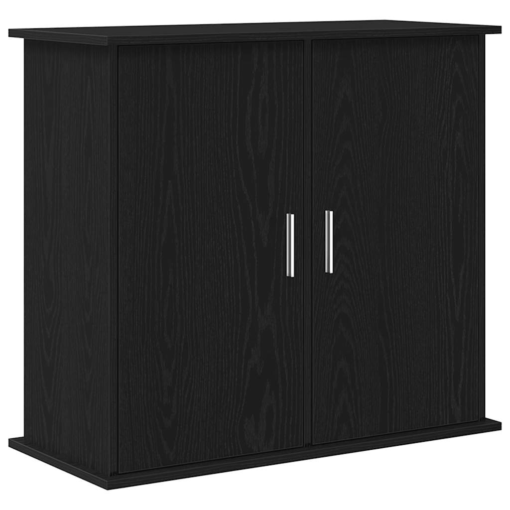 Aquariumständer Schwarze Eiche 81x36x73 cm Holzwerkstoff