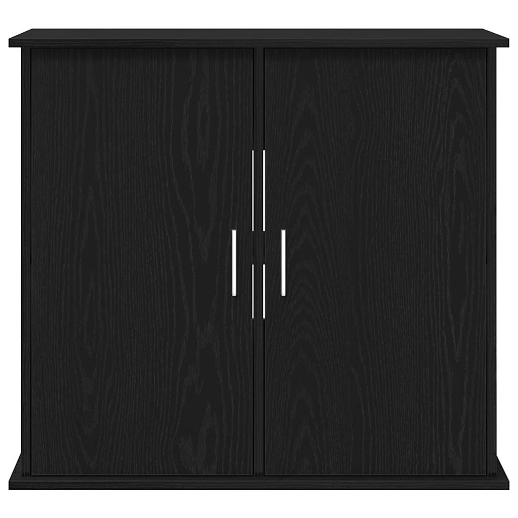 Aquariumständer Schwarze Eiche 81x36x73 cm Holzwerkstoff