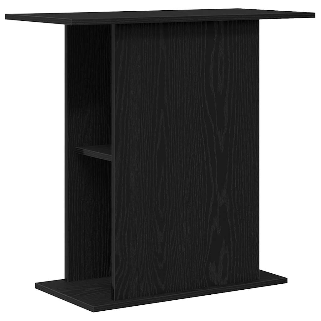 Aquariumständer Schwarze Eiche 75 x 36 x 72,5 cm Holzwerkstoff