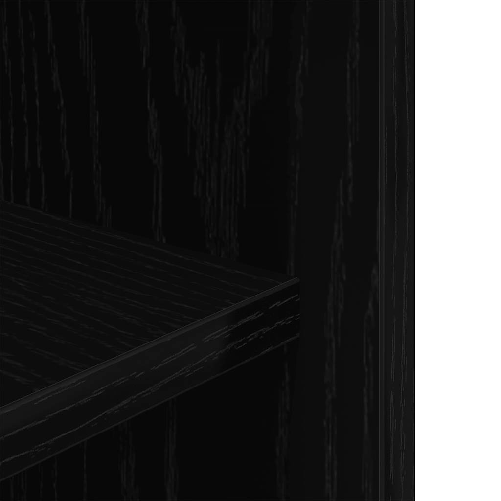 Aquariumständer Schwarze Eiche 75 x 36 x 72,5 cm Holzwerkstoff