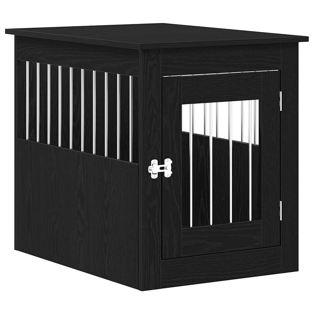 Hundebox-Möbel Schwarze Eiche 55 x 75 x 65 cm Holzwerkstoff