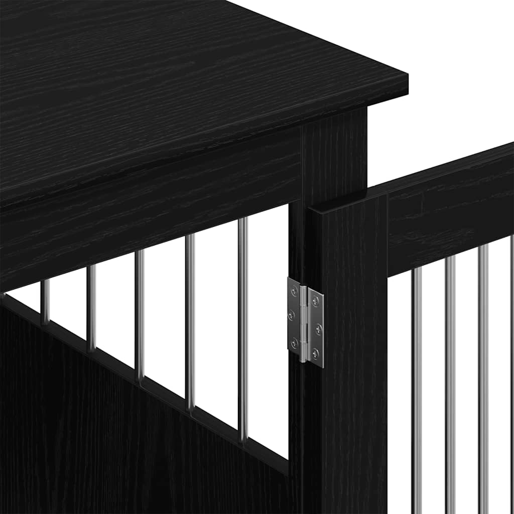 Hundebox-Möbel Schwarze Eiche 55 x 75 x 65 cm Holzwerkstoff