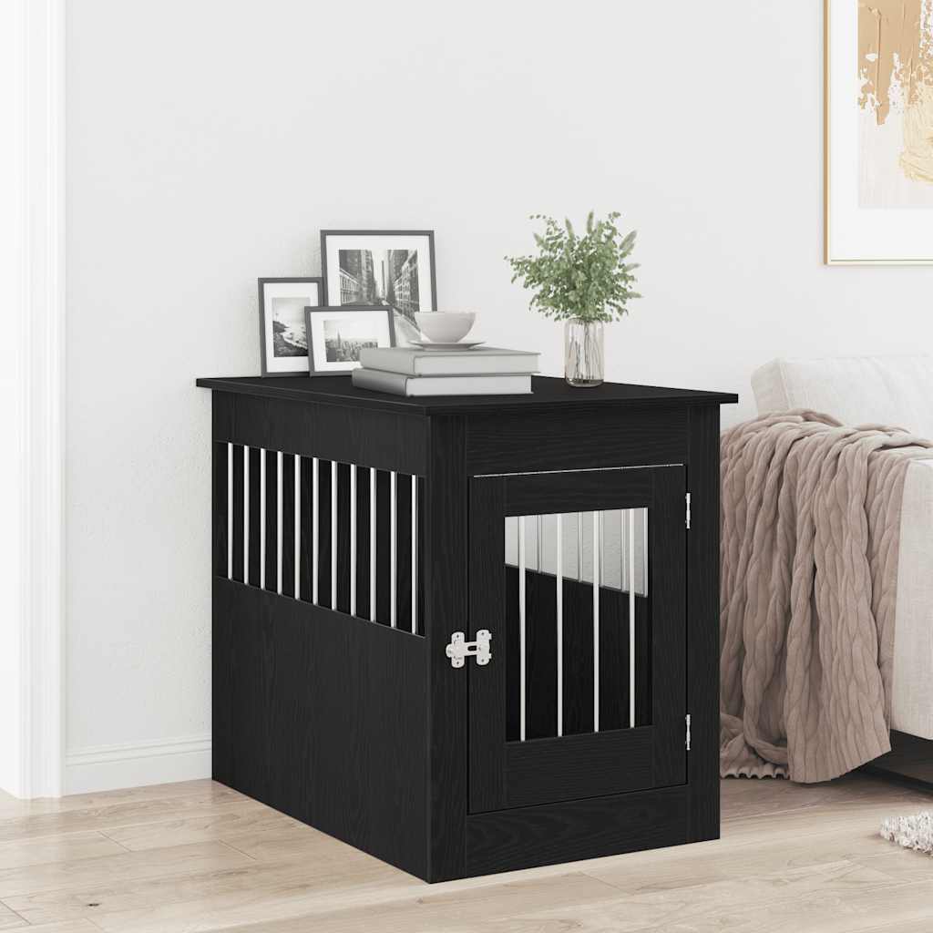 Hundebox-Möbel Schwarze Eiche 55 x 80 x 68 cm Holzwerkstoff