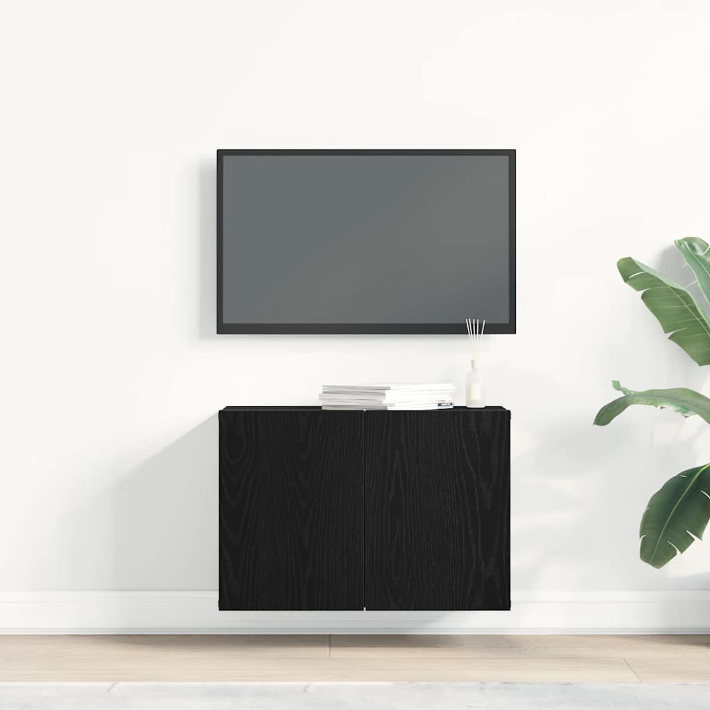 TV-Schrank Schwarze Eiche 60 x 30 x 41 cm Holzwerkstoff