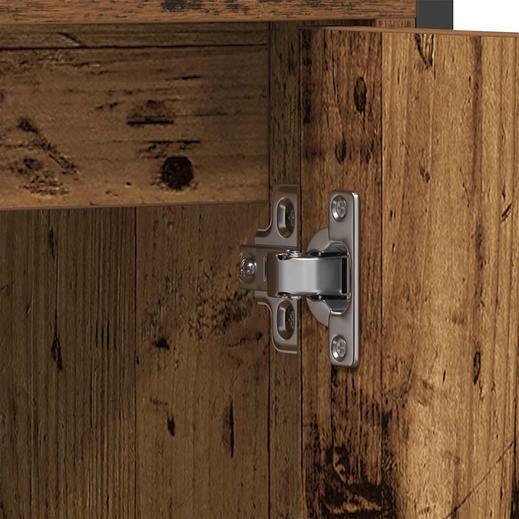 Waschbeckenunterschrank Altholz-Optik 60x30x60 cm Holzwerkstoff