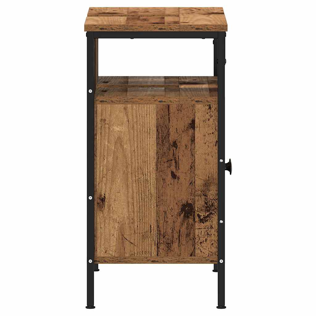 Waschbeckenunterschrank Altholz-Optik 60x30x60 cm Holzwerkstoff