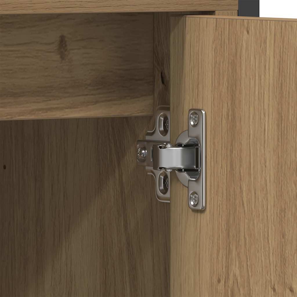 Waschbeckenunterschrank Artisan-Eiche 60x30x60 cm Holzwerkstoff