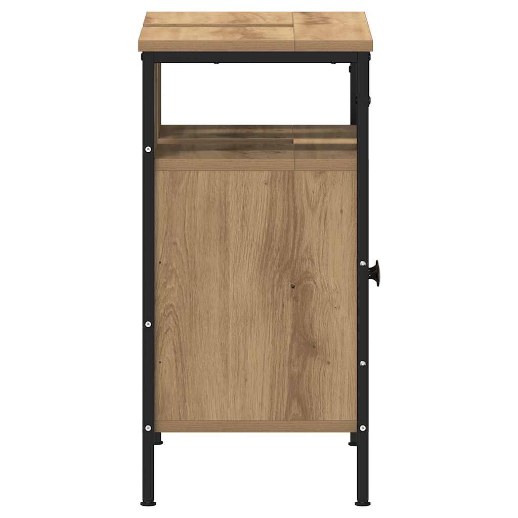 Waschbeckenunterschrank Artisan-Eiche 60x30x60 cm Holzwerkstoff