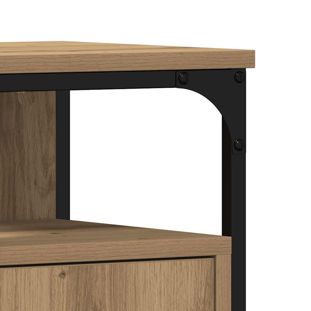 Waschbeckenunterschrank Artisan-Eiche 60x30x60 cm Holzwerkstoff